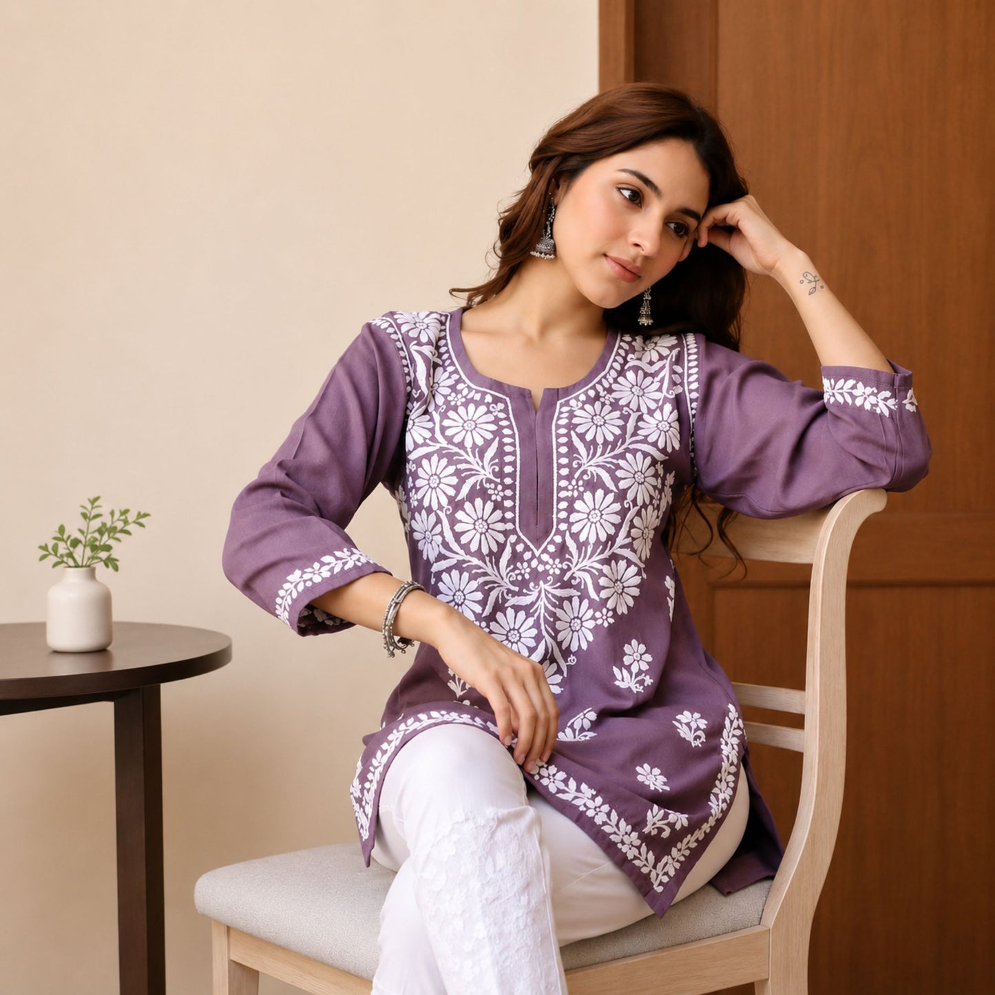 Women’s Printed Short Kurta