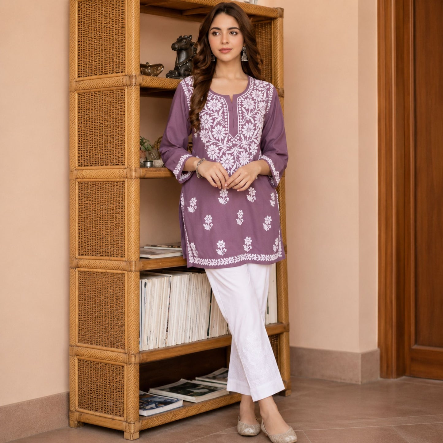 Women’s Printed Short Kurta