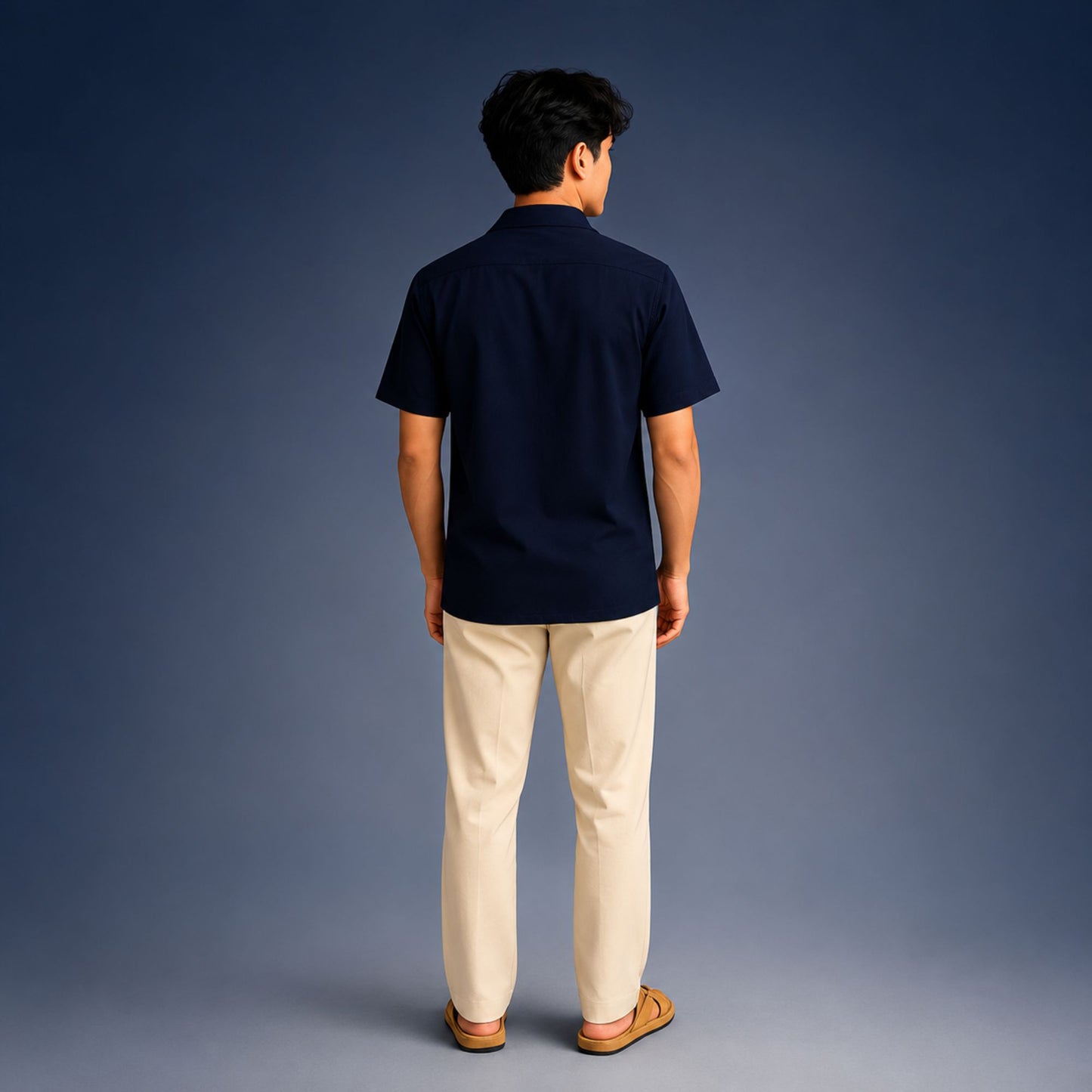 Midnight Flamingo Resort Shirt