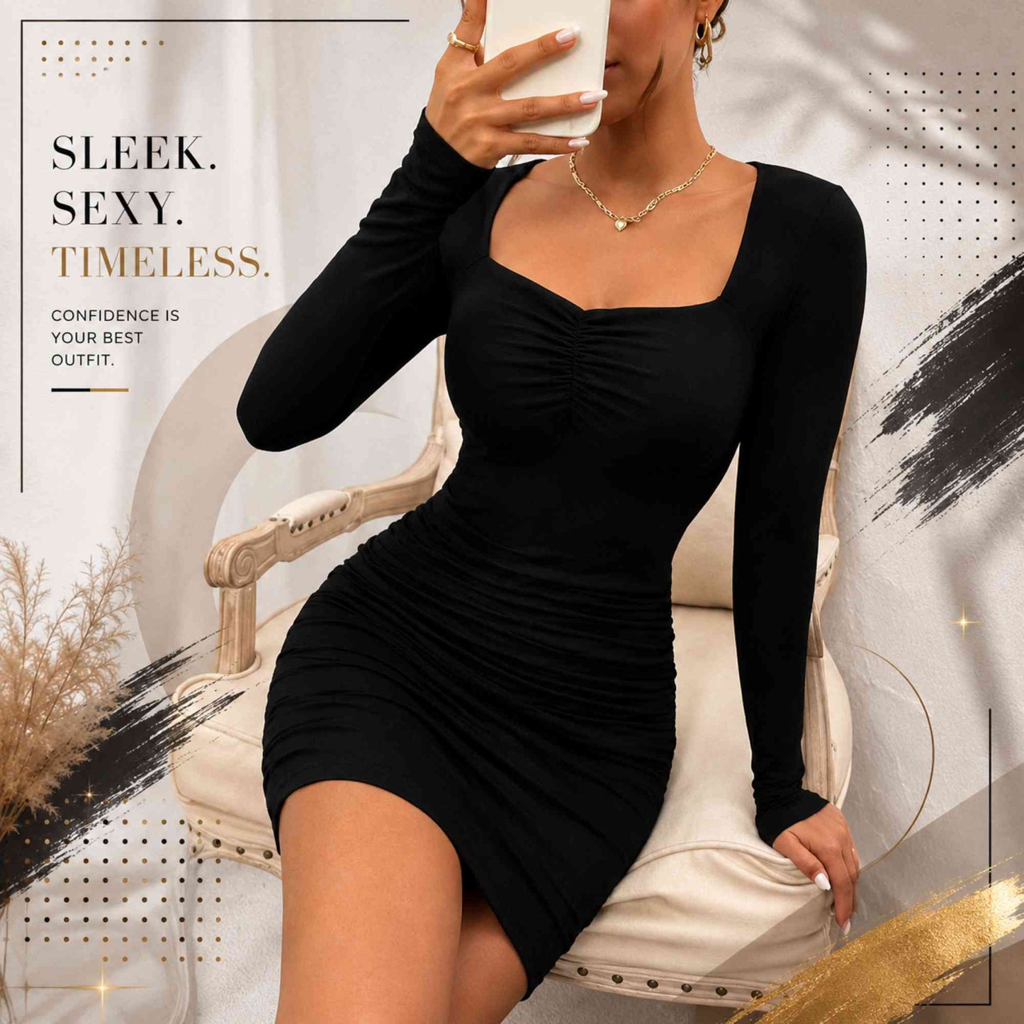 Stylish Party Wear For Girls Bodycon Dress